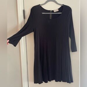 Altar'd state black quarter sleeve mini dress